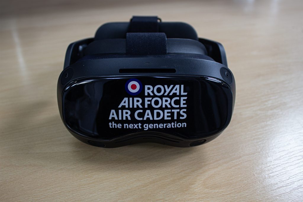 Royal Air Force Air Cadets HTC VIVE Focus 3 Headset