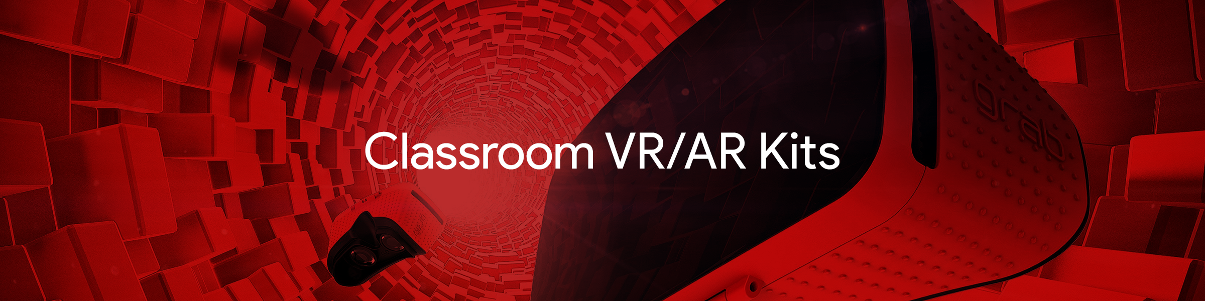 Promotional image of our classroom VR viewers