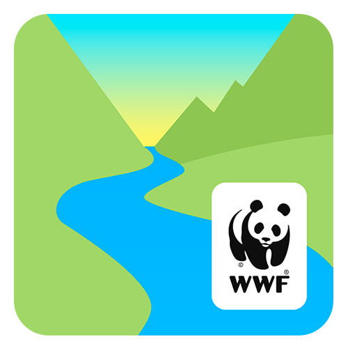 WWF Free Rivers app logo